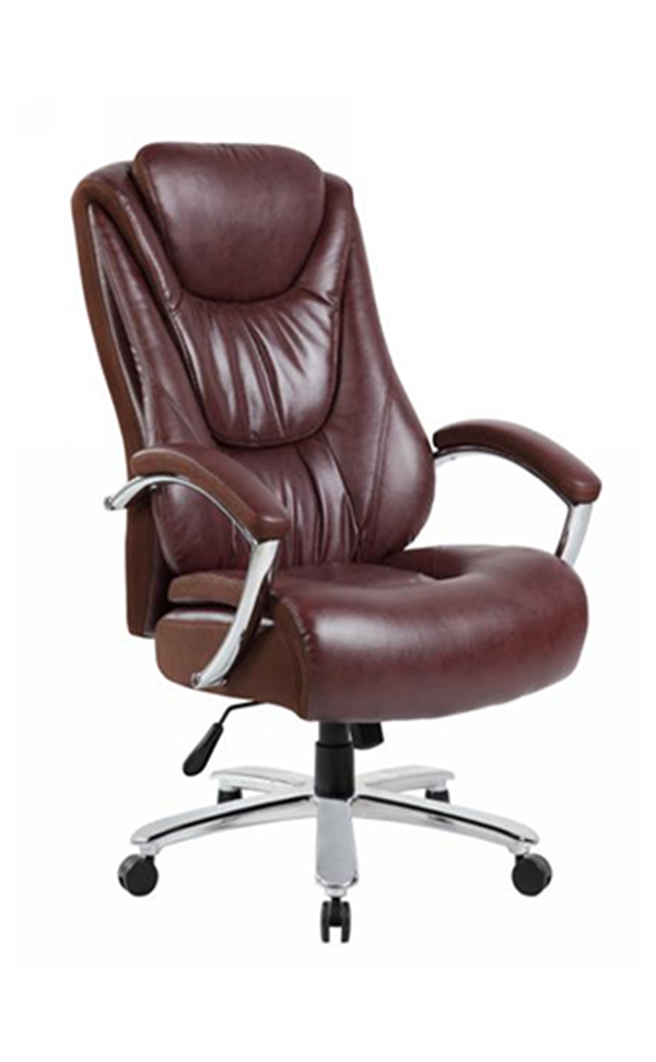 Is the Executive Office Chair suitable for use on carpet or hardwood floors?