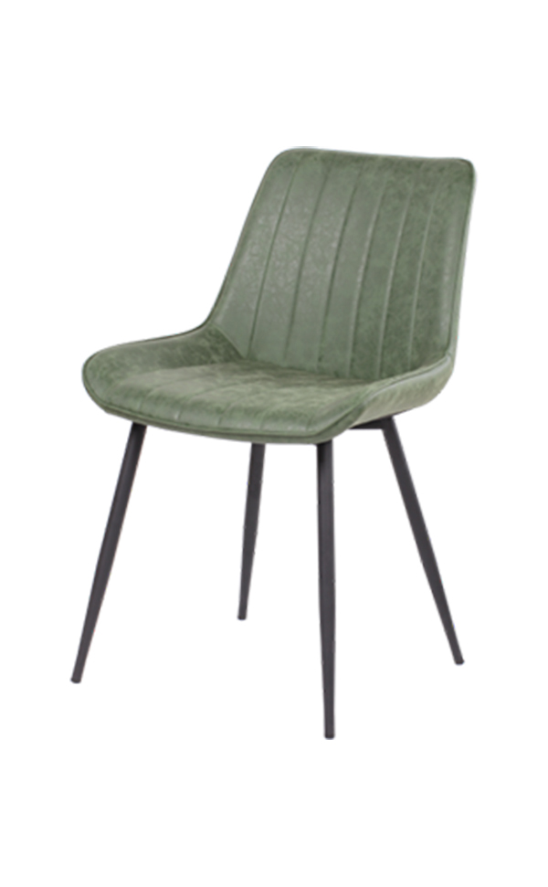 749-1 Fresh and simple velvet dining chair with a comfortable back