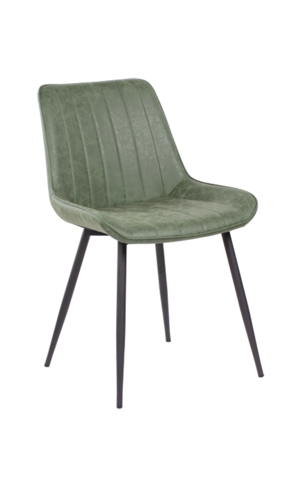 749-1 Fresh and simple velvet dining chair with a comfortable back